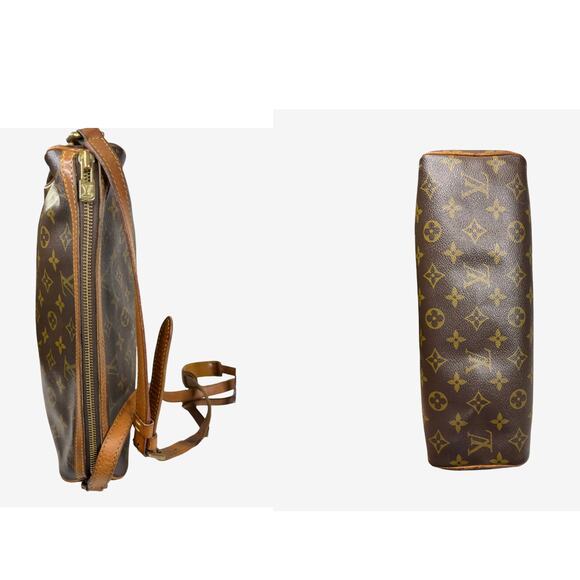 Vintage Louis Vuitton Reporter PM Monogram Shoulder Bag Leather Interior France - Picture 9 of 16